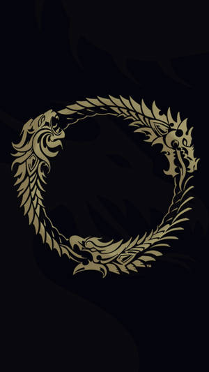 The Ouroboros Of The Elder Scrolls Series Wallpaper