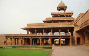 The Panch Mahal In Fatehpur Sikri Wallpaper