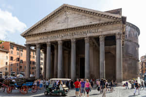 The Pantheon In Rome Wallpaper