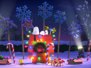 The Peanuts Movie Christmas Wallpaper Wallpaper