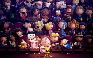 The Peanuts Movie Full-packed Theatre Wallpaper