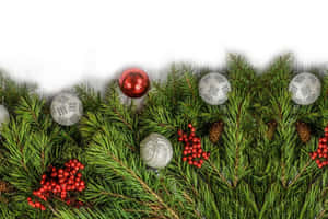 “the Perfect Christmas Ornament To Decorate Your Home” Wallpaper