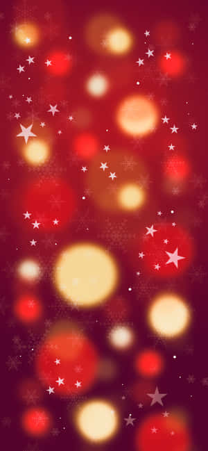 “the Perfect Gift For The Holidays- A Red Christmas Iphone!” Wallpaper