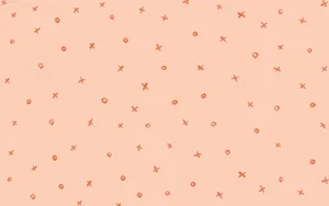The Perfectly Vintage Peach Wallpaper
