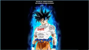 The Power Of Goku Supreme Wallpaper