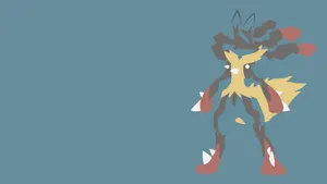 The Power Of Mega Lucario Abounds Wallpaper