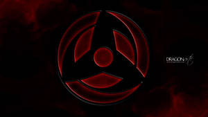 The Powerful Itachi Uchiha With His Signature Mangekyou Sharingan Wallpaper