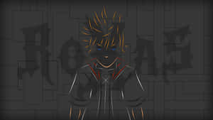 The Powerful Roxas Of Kingdom Hearts Wallpaper