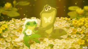 The Princess And The Frog Wedding Wallpaper