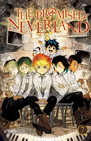 The Promised Neverland Volume 7 Cover Wallpaper