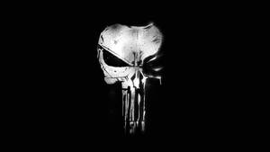 The Punisher Logo In Dark Wallpaper