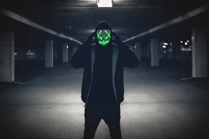 The Purge Man In Parking Lot Wallpaper