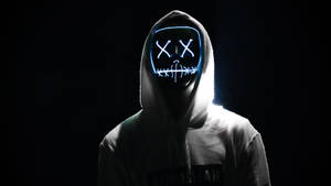 The Purge Mask 64k Ultra Hd Hacker Wallpaper