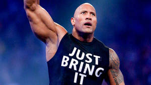 The Rock Wwe Raw Wallpaper