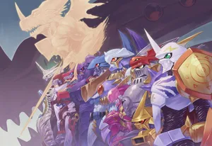 The Royal Knights Of Digimon Wallpaper