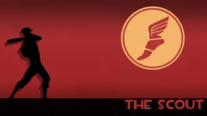 The Scout - A Baseball Player With A Bat Wallpaper