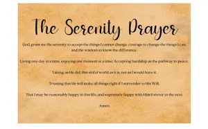 The Serenity Prayer Wallpaper