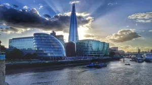 The Shard Sunburst Photography Wallpaper