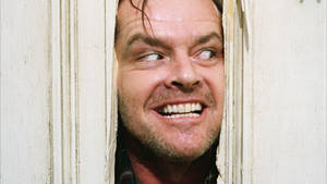 The Shining Jack And Door Wallpaper