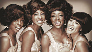 The Shirelles Award-winning American Girl Group Wallpaper