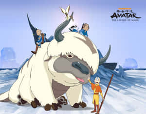 The Sky Bison From Avatar: The Last Airbender - Appa! Wallpaper