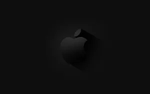 The Sleek, Stylish And Powerful Black Macbook Wallpaper