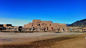 The South House Taos Pueblo Wallpaper