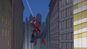 The Spectacular Spider-man Cool Swing Wallpaper