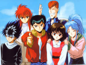 The Spirited Yuyu Hakusho Gang Wallpaper