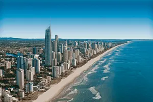 The Stunning Skyline Of Dubai Wallpaper