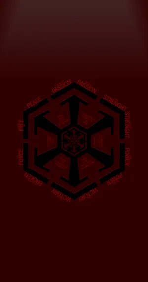 “the Symbol Of The Galactic Empire” Wallpaper