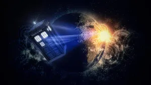 The Tardis - Traveling Through Space And Time With The Doctor! Wallpaper