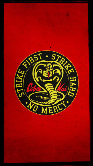 The Ultimate Android Team Up - Cobra Kai Phone Wallpaper