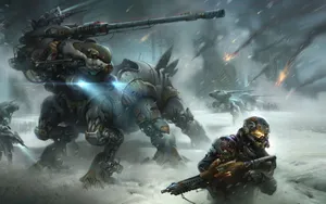 The Unstoppable War Machine Wallpaper