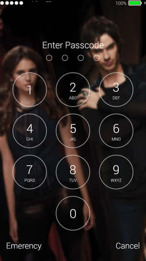 The Vampire Diaries Lock Screen - Screenshot Wallpaper