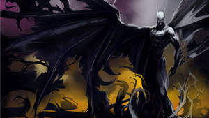 The Vigilant Watch Of Batman Wallpaper