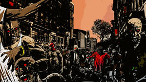 The Walking Dead Zombie Wallpaper