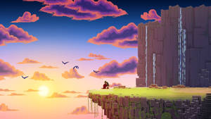 The Way Video Game Pixel Nature Wallpaper