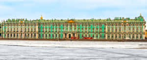 The Winter Palace Hermitage At Daytime Wallpaper