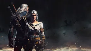The Witcher 1920x1080 Geralt And Keira Wallpaper