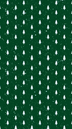 The Wonder Of A Traditional Dark Green Christmas Wallpaper