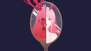 The Yin And Yang Of Zero Two Wallpaper