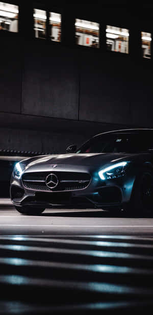 This Classic Mercedes Car Is Ready To Cruise On Our Screens Wallpaper