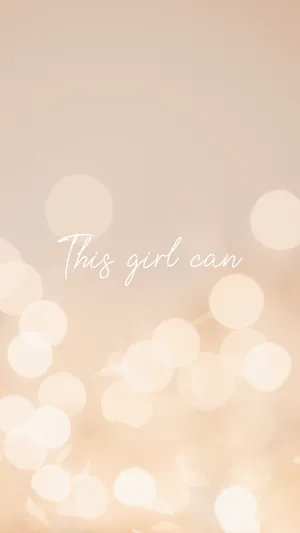 This Girl Can Cream Aesthetic Wallpaper