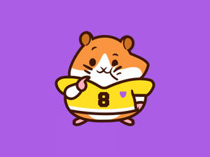 This Little Hamster Looks So Cute! Wallpaper