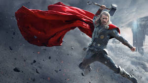 Thor Hammer In Action Wallpaper