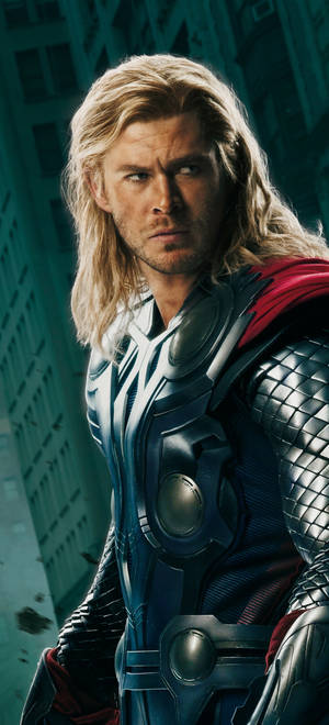 Thor Superhero Movie Scene Wallpaper