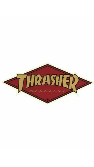 Thrasher Logo Red Sign Wallpaper