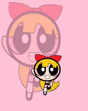 Three Best Friends - The Powerpuff Girls Wallpaper
