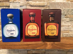 Three Don Julio Tequila Variations Wallpaper